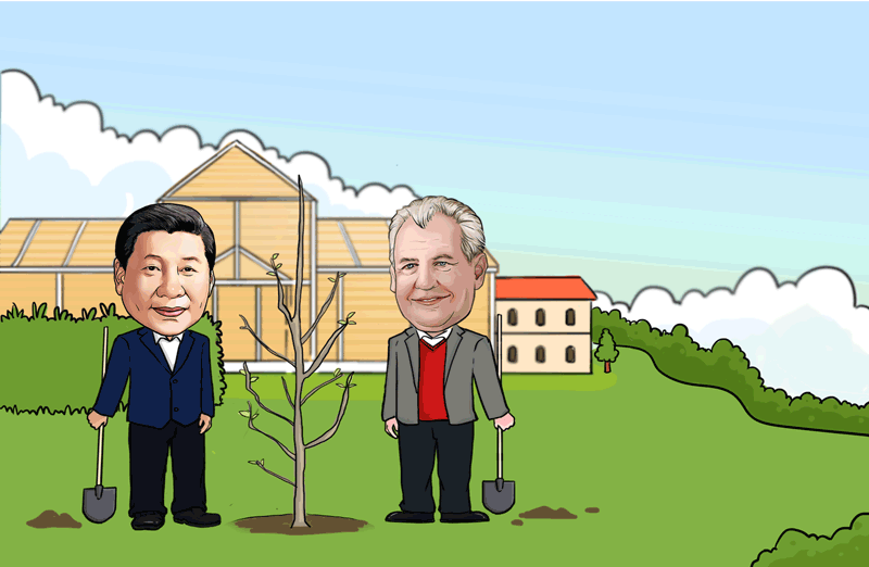 Cartoon Commentary Xi’s Czech visit②: Ushering in new era of friendship