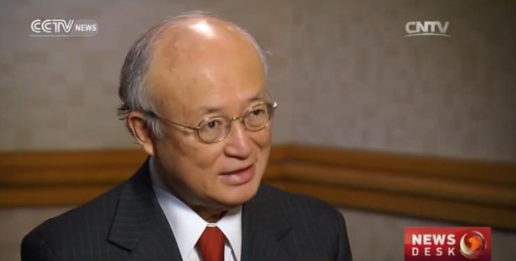 Yukiya Amano, the director general of the International Atomic Energy Agency