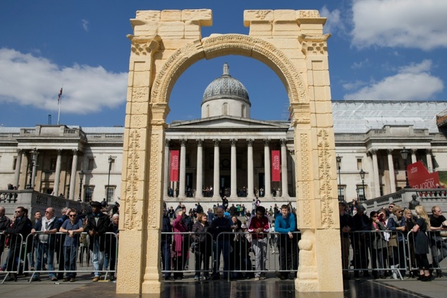 Some visitors to the unveiling were overcome by the achievement.