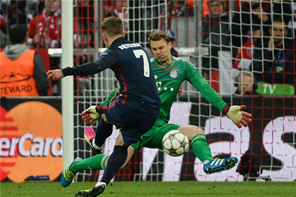 Bayern Munich 2 - Atletico Madrid 1