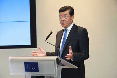 Chinese ambassador to the UK Liu Xiaoming made the following remarks in his key speech on Friday to the London-based International Institute for Strategic Studies, a leading international think-tank.