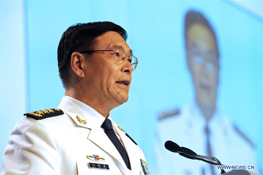Admiral Sun Jianguo, deputy chief of the Joint Staff Department of China