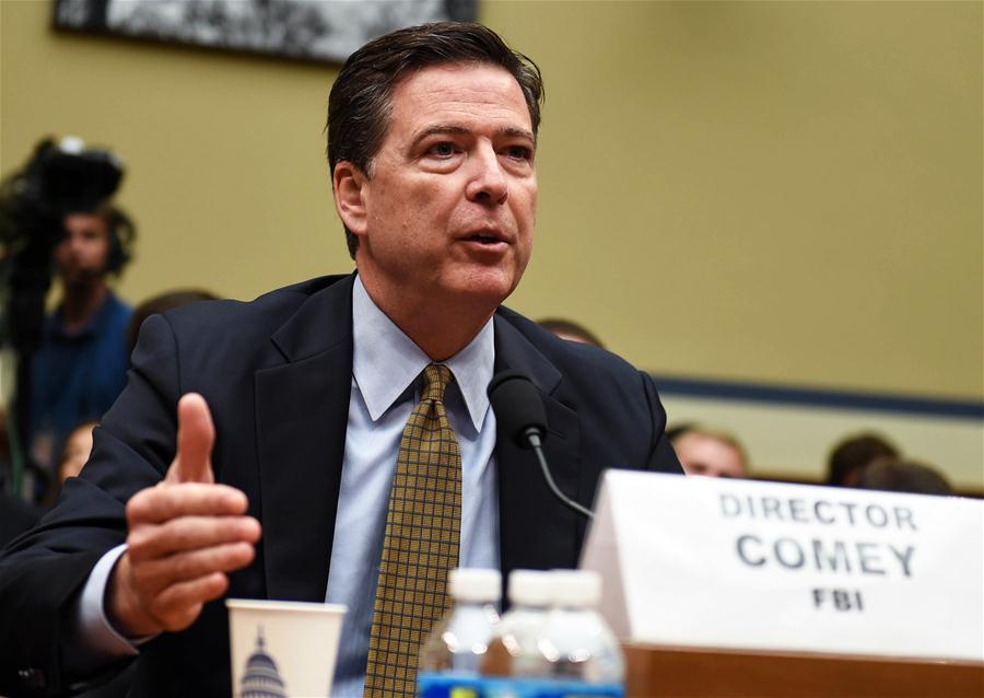 U.S. FBI Director James Comey testifies before the House Oversight Committee over investigation into Hillary Clinton