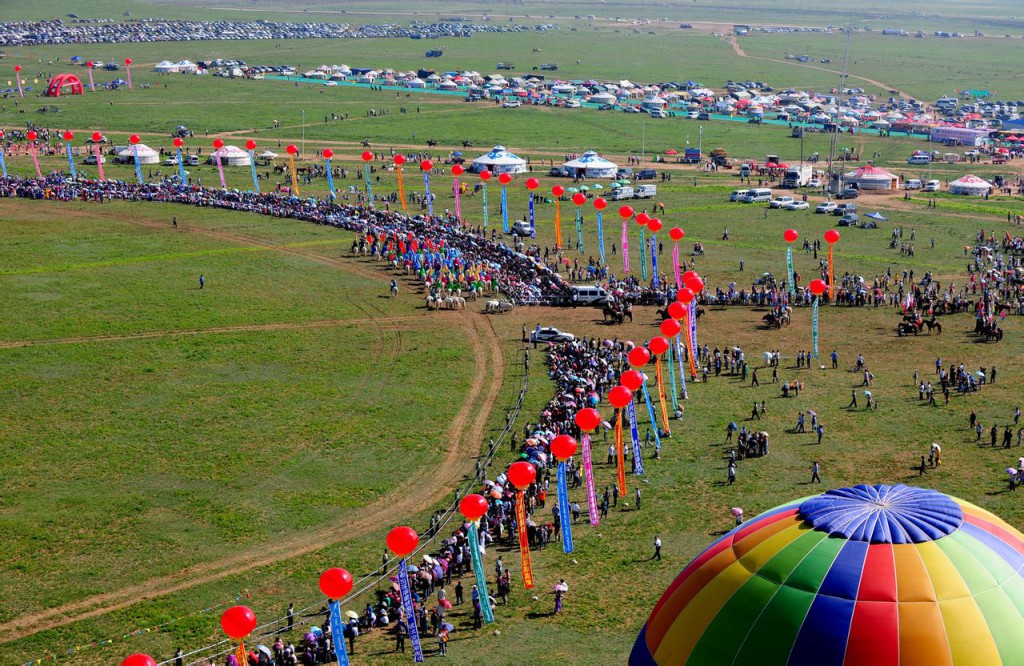 Traditional sports celebrated at the Naadam Festival