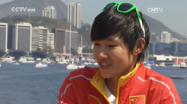 Interview with Chen Peina, silver medalist in sailing