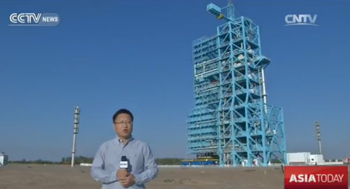 Guan Yang reports from the Satellite Launch Center in the northwestern city of Jiuquan
