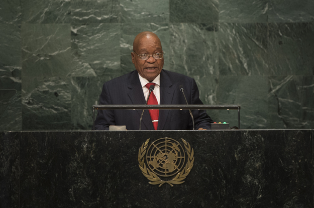 Jacob Zuma has appealed for a reform of the UN Security Council