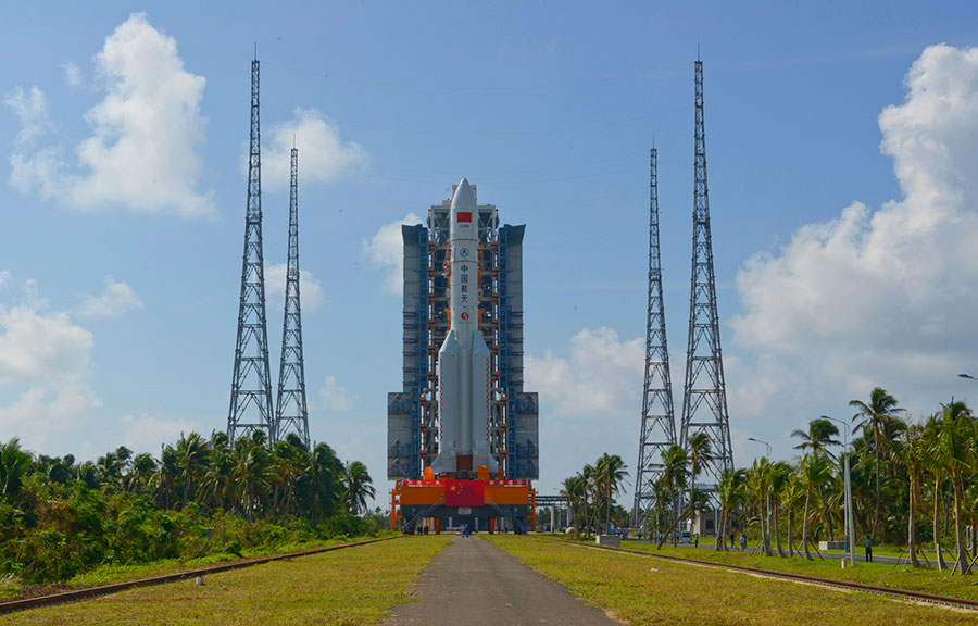 The Wenchang launch center in south China