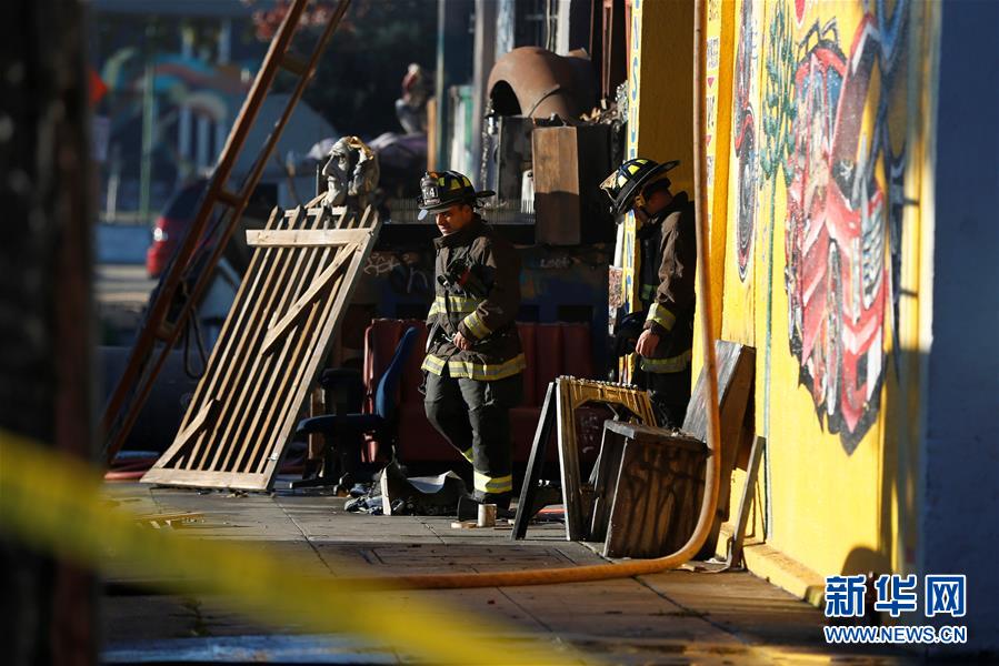 At least nine people have been killed, and about two dozen people are missing after a fire erupted during a dance party at a warehouse in Oakland, in Northern California late Friday night.