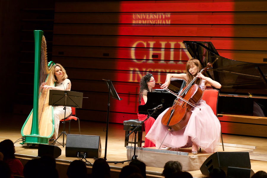 The University of Birmingham’s China Institute has marked the Chinese New Year with the help of a trio of world-renowned musicians. [Photo: University of Birmingham]