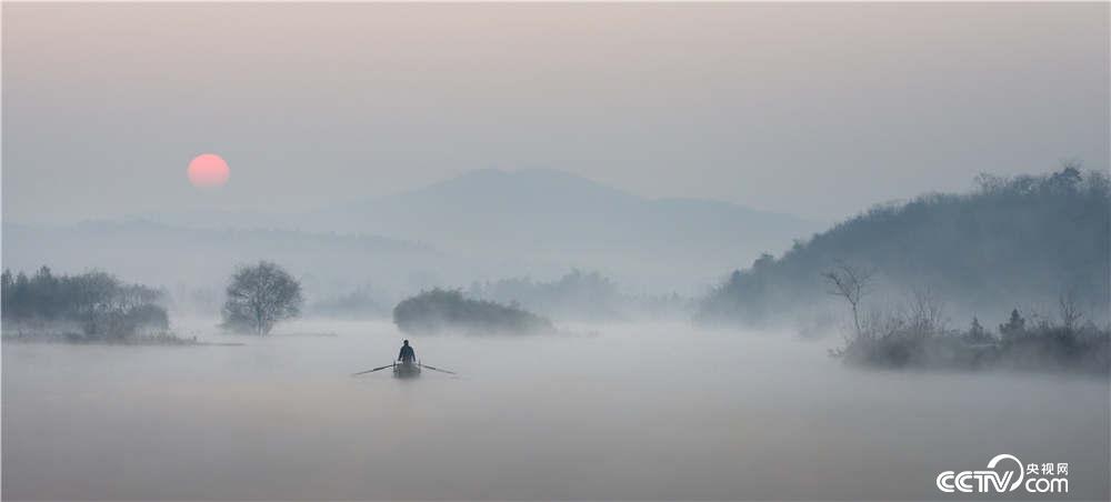 天目湖濕地的清晨