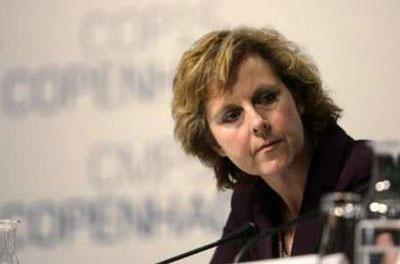 COP15 president Connie Hedegaard attends a news conference during the UN Climate Change Conference 2009 in Copenhagen December 15, 2009.REUTERS/Ints Kalnins