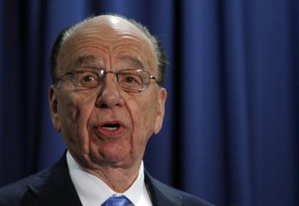 File photo of News Corp CEO Rupert Murdoch (Xinhua/Reuters File Photo)