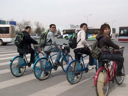 Green Beijing Low Carbon Cycling organized by Friends of Nature. Photo: Courtesy of FON 