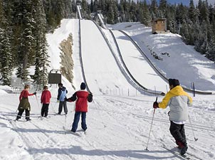 惠斯勒奧林匹克公園<br>比賽項目：冬季兩項、越野滑雪、北歐兩項和跳臺滑雪