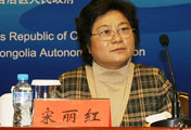 中國對外演出公司副總經理宋麗紅