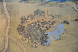 明代絲綢之路巨幅地圖長卷展出