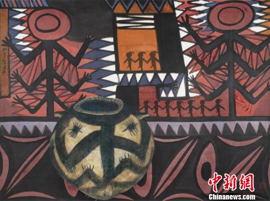 家園之二 紙本水墨 181cm×241cm 2003年 中國美術館藏　應妮　攝