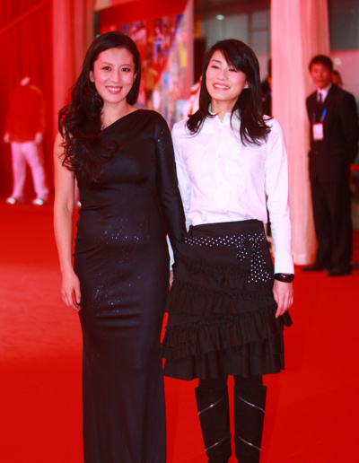 楊揚在2010年體壇風雲人物頒獎盛典上。