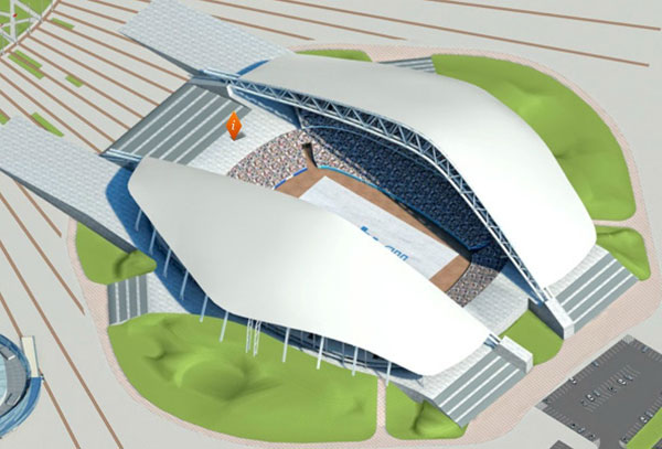 索契奧林匹克體育場(The Fisht Olympic Stadium) 