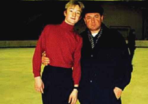 早年的普魯申科與教練
