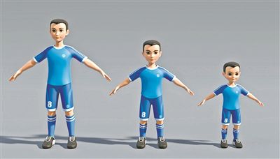 這套足球教材首次採用先進的3D圖像技術