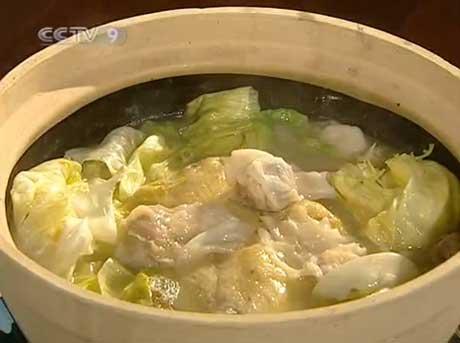 Farm Chicken with Wonton Soup