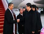 Obama arrive à Beijing