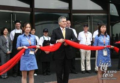 Expo 2010 : inauguration du pavillon d'Australie