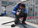 2010年3月8日《電腦傳奇》天橋上取景