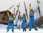 Victoire de la Suède au 4x10 km homme