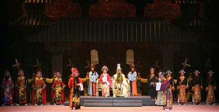 Still of Peking Opera production "The Legend of Xiao He"