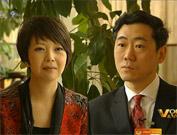 CCTV host Tian Wei interviews CPPCC member Li Daokui