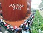 Expo 2010 : inauguration du pavillon d´Australie