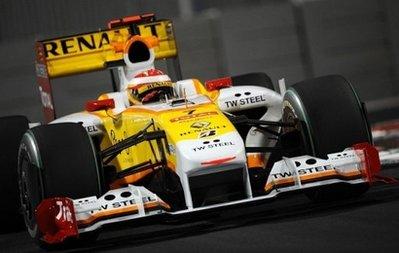 Renault's Spanish driver Fernando Alonso is seen at the Yas Marina Circuit in Abu Dhabi in October. French car manufacturer Renault confirmed they are to remain in Formula One for the foreseeable future.(AFP/File/Fred Dufour)