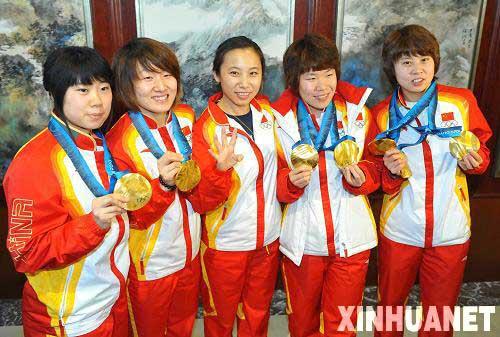 China's Winter Olympians have been welcomed home as national heroes. The country enjoyed its best Winter Games results, collecting 11 medals in Vancouver - including five gold. 