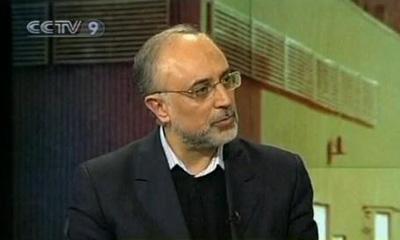 Salehi says the enrichment process is moving forward smoothly. (CCTV.com)