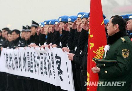 Eight Chinese peacekeeping police officers last week lost their lives during a meeting with United Nations officials when a 7.3-magnitude earthquake ravaged Haiti