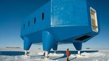 會移動的南極科考站