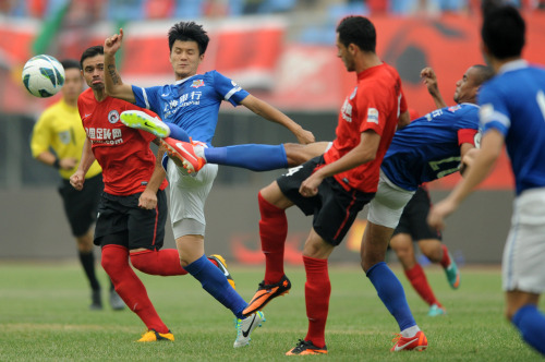 [高清組圖]遼寧主場痛失好局 1-1憾平上海申鑫