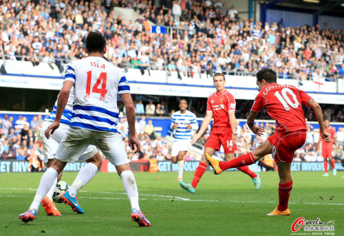 [高清組圖]英超-對手兩送烏龍禮 利物浦3-2QPR