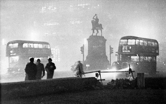 倫敦在上個世紀曾經被稱“霧霾之都”。