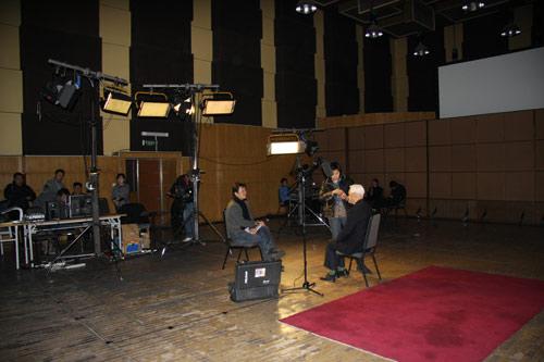 360平方米錄音棚破例改造成的央視採訪演播室