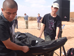 2009年8月23日《大漠淘金記》整理設備