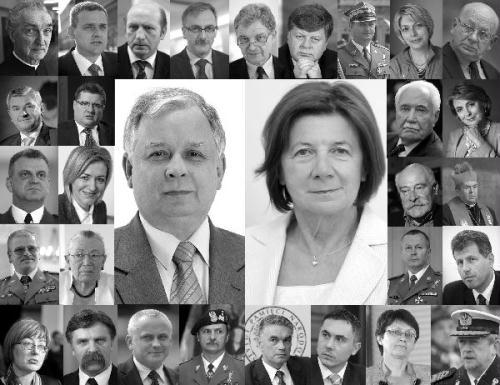 Combo photo shows some of the prominent victims of the crash of Poland's presidential plane. It includes Maria Kaczynska, 66, Poland's first lady; Gen. Franciszek Gagor, 58, army chief of staff; Vice Admiral Andrzej Karweta, 51, navy chief commander; Gen. Tadeusz Buk, 49, land-forces commander; Slawomir Skrzypek, 46, president of the National Bank of Poland; Aleksander Szczyglo, 46, head of the national security office; Piotr Nurowski, 64, head of Poland's Olympic Committee, and so on. (Xinhua/Reuters Photo)