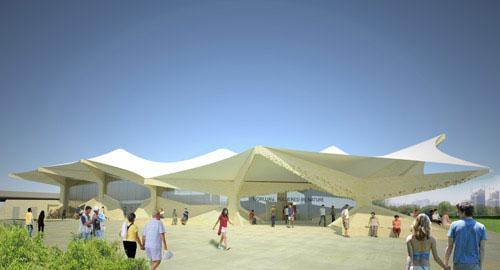 Artist's rendition of the Norway Pavilion. (expo2010.cn)