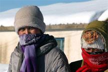 Temperature drops to minus 42 degrees in NW China´s Xinjiang