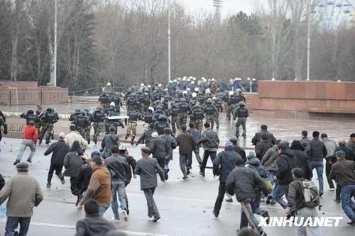 At least 17 people were killed and 180 others were injured in clash between police and opposition protesters in the capital city of Bishkek Wednesday, the Health Ministry said. 