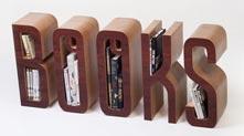 “BOOKS”字形書架