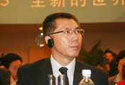 中央電視臺總編室主任梁曉濤在開幕式現場